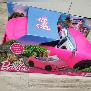 Barbie convertible car
